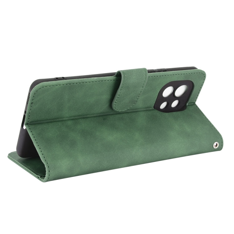 For Xiaomi Mi 11 Solid Color Skin Feel Magnetic Buckle Horizontal Flip Calf Texture PU Leather Case with Holder & Card Slots & Wallet