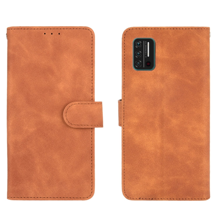 For UMIDIGI A7S Solid Color Skin Feel Magnetic Buckle Horizontal Flip Calf Texture PU Leather Case with Holder & Card Slots & Wallet