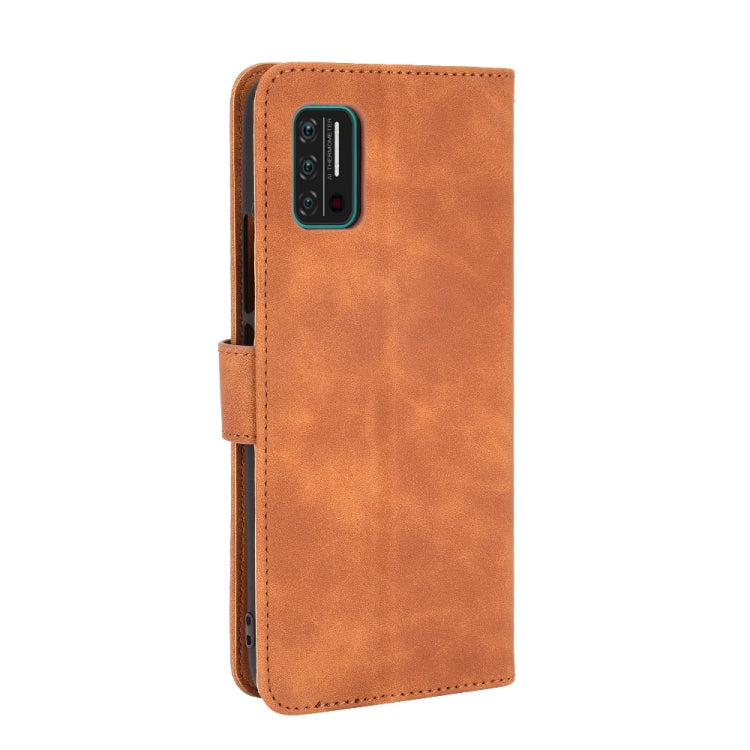 For UMIDIGI A7S Solid Color Skin Feel Magnetic Buckle Horizontal Flip Calf Texture PU Leather Case with Holder & Card Slots & Wallet