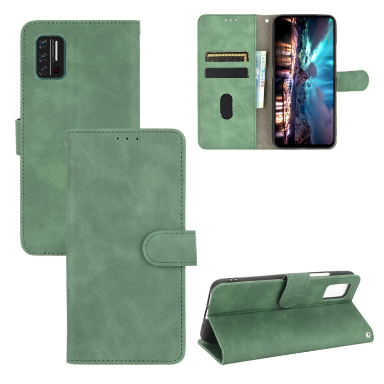 For UMIDIGI A7S Solid Color Skin Feel Magnetic Buckle Horizontal Flip Calf Texture PU Leather Case with Holder & Card Slots & Wallet