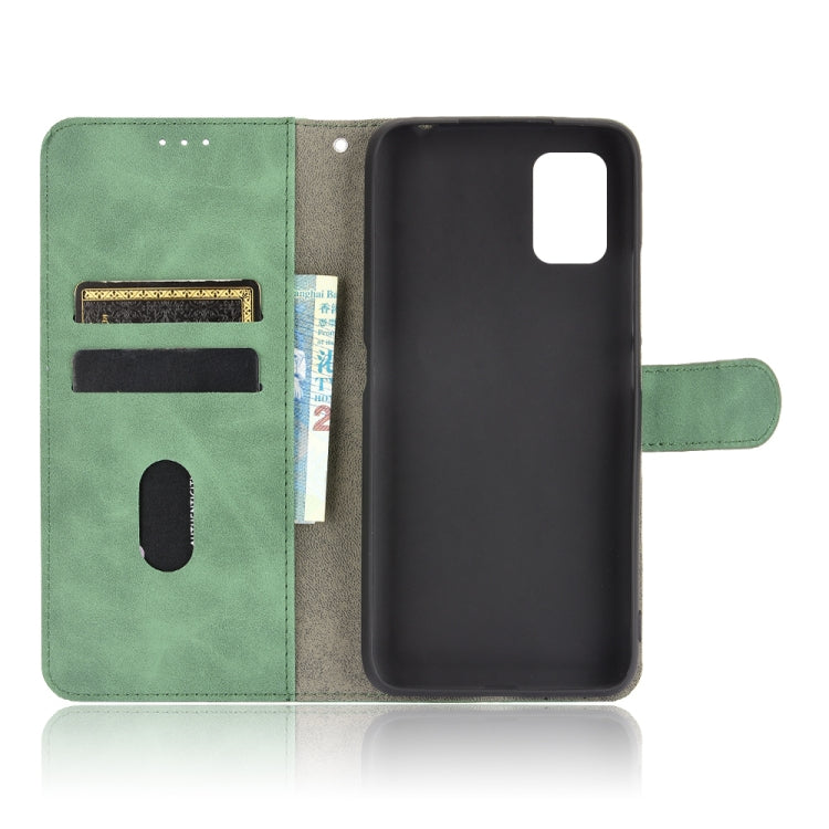 For UMIDIGI A7S Solid Color Skin Feel Magnetic Buckle Horizontal Flip Calf Texture PU Leather Case with Holder & Card Slots & Wallet