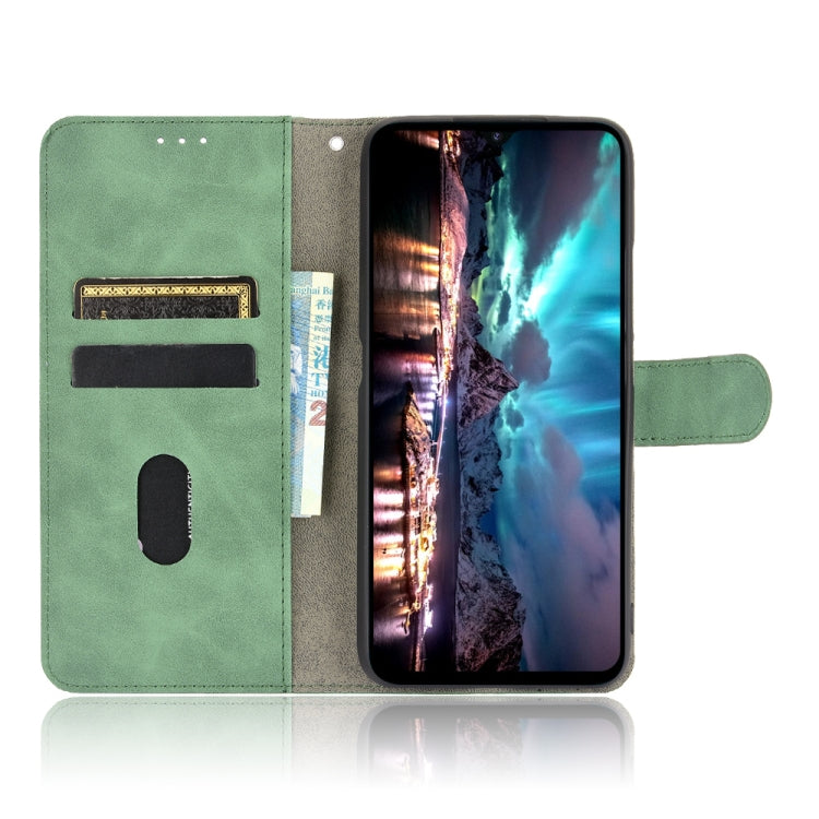 For UMIDIGI A7S Solid Color Skin Feel Magnetic Buckle Horizontal Flip Calf Texture PU Leather Case with Holder & Card Slots & Wallet
