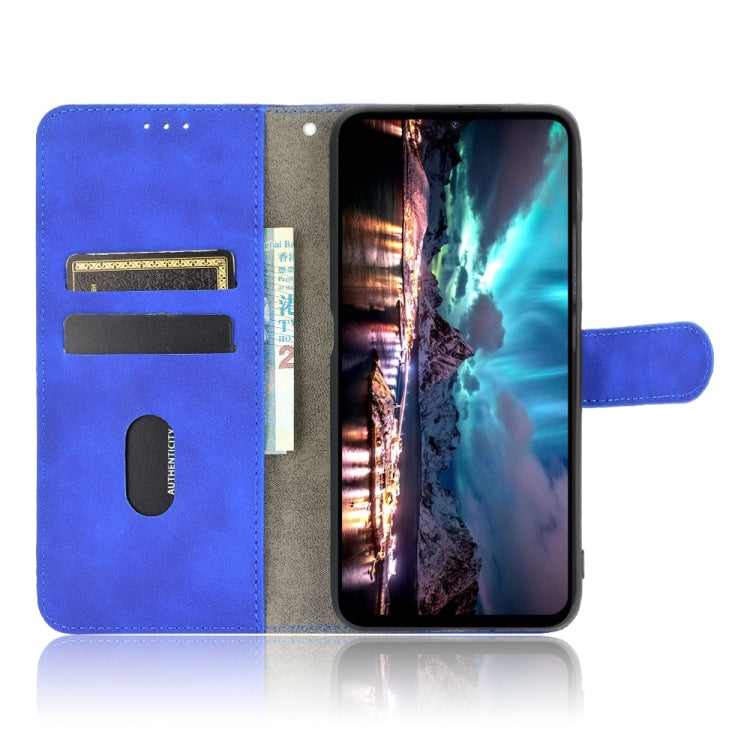 For UMIDIGI A7S Solid Color Skin Feel Magnetic Buckle Horizontal Flip Calf Texture PU Leather Case with Holder & Card Slots & Wallet