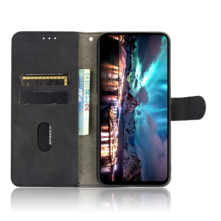 For UMIDIGI A7S Solid Color Skin Feel Magnetic Buckle Horizontal Flip Calf Texture PU Leather Case with Holder & Card Slots & Wallet