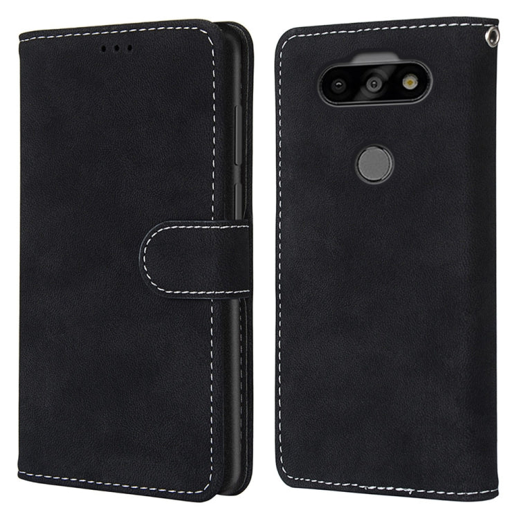 For LG K31 / Aristo5 / Aristo 5 Plus Retro Frosted Horizontal Flip PU Leather Case with Holder & Card Slots & Wallet & Photo Frame