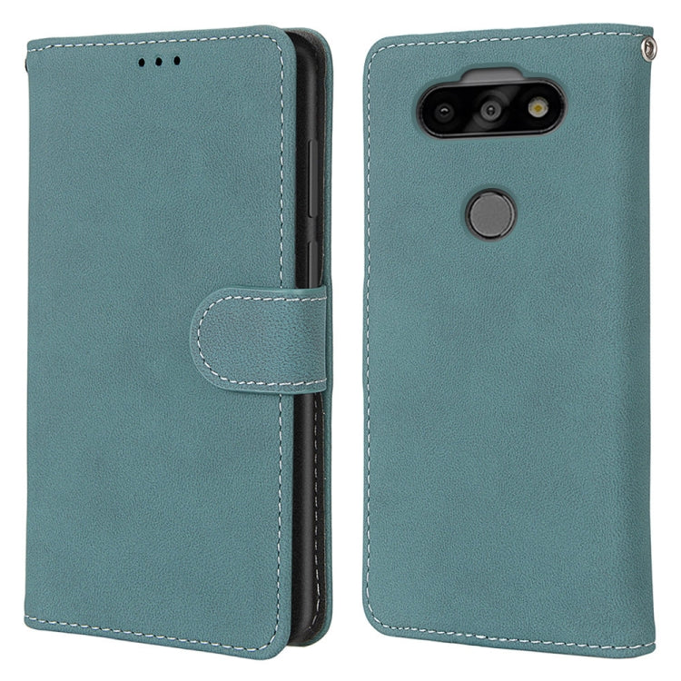 For LG K31 / Aristo5 / Aristo 5 Plus Retro Frosted Horizontal Flip PU Leather Case with Holder & Card Slots & Wallet & Photo Frame