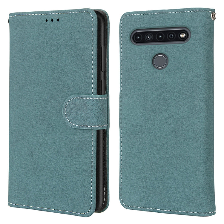 For LG K41S / K51S Retro Frosted Horizontal Flip PU Leather Case with Holder & Card Slots & Wallet & Photo Frame