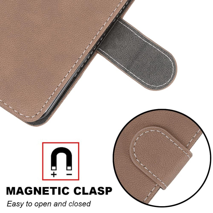 For Alcatel 1SE 2020 Retro Frosted Horizontal Flip PU Leather Case with Holder & Card Slots & Wallet & Photo Frame
