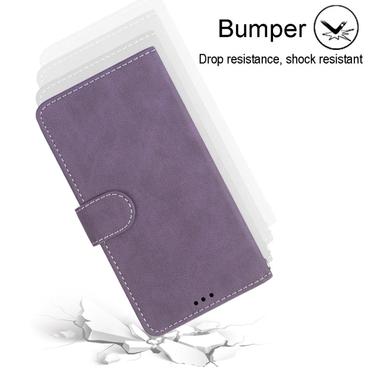 For Alcatel 3X (2020) Retro Frosted Horizontal Flip PU Leather Case with Holder & Card Slots & Wallet & Photo Frame