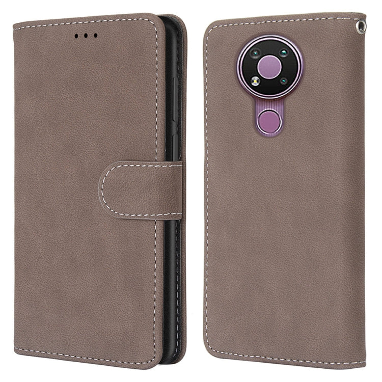 For Nokia 3.4 Retro Frosted Horizontal Flip PU Leather Case with Holder & Card Slots & Wallet & Photo Frame