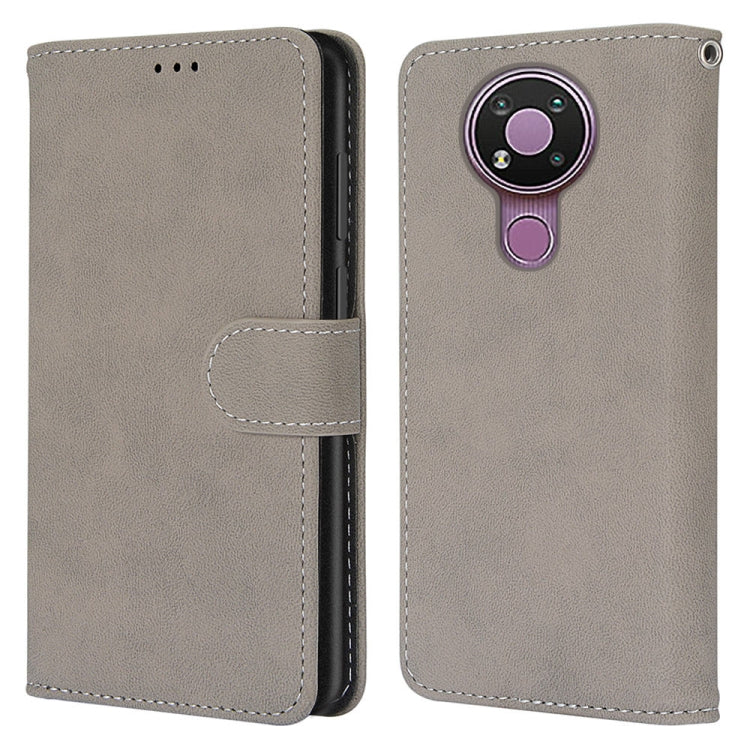 For Nokia 3.4 Retro Frosted Horizontal Flip PU Leather Case with Holder & Card Slots & Wallet & Photo Frame