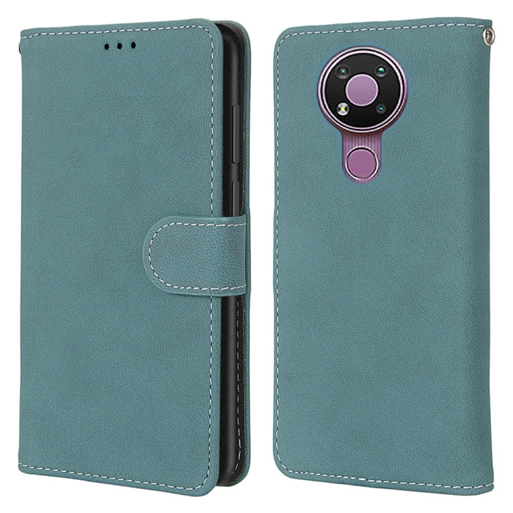 For Nokia 3.4 Retro Frosted Horizontal Flip PU Leather Case with Holder & Card Slots & Wallet & Photo Frame