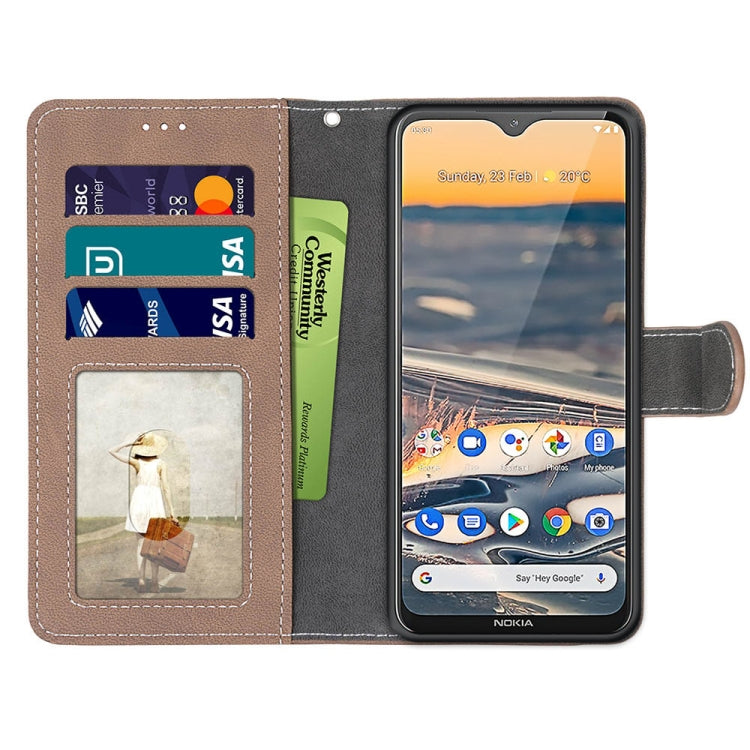 For Nokia 5.3 Retro Frosted Horizontal Flip PU Leather Case with Holder & Card Slots & Wallet & Photo Frame