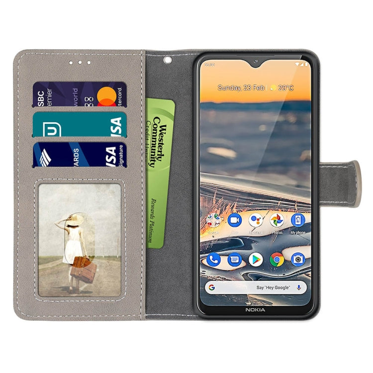 For Nokia 5.3 Retro Frosted Horizontal Flip PU Leather Case with Holder & Card Slots & Wallet & Photo Frame