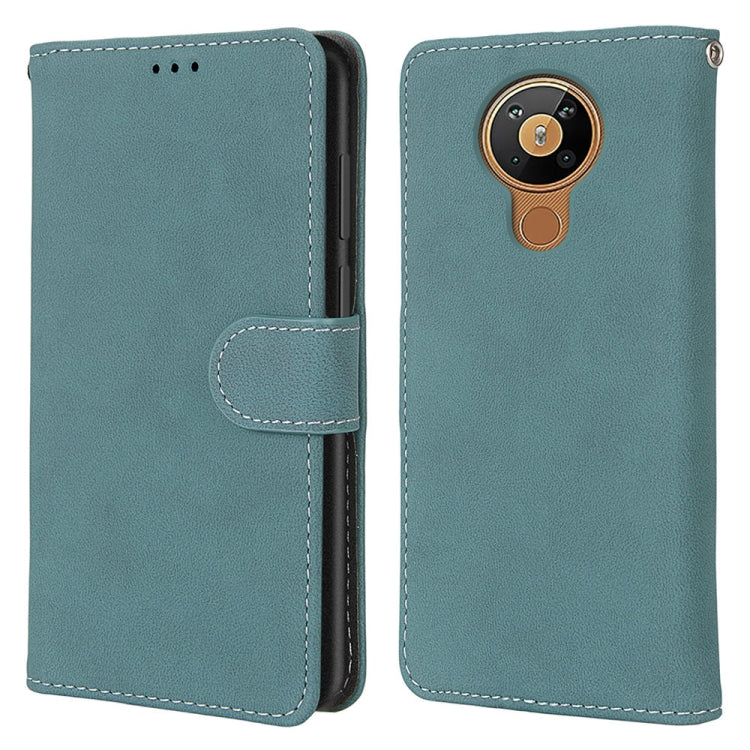 For Nokia 5.3 Retro Frosted Horizontal Flip PU Leather Case with Holder & Card Slots & Wallet & Photo Frame