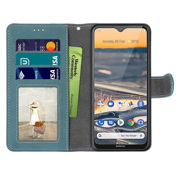For Nokia 5.3 Retro Frosted Horizontal Flip PU Leather Case with Holder & Card Slots & Wallet & Photo Frame