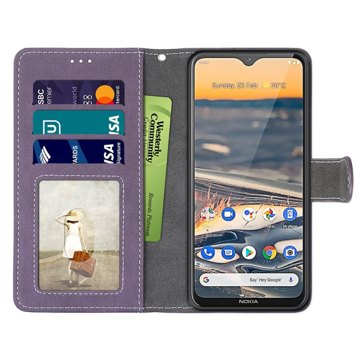 For Nokia 5.3 Retro Frosted Horizontal Flip PU Leather Case with Holder & Card Slots & Wallet & Photo Frame