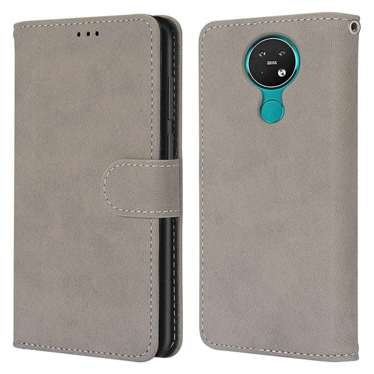 For Nokia 7.2 Retro Frosted Horizontal Flip PU Leather Case with Holder & Card Slots & Wallet & Photo Frame