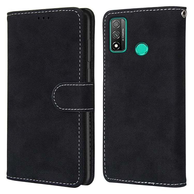 For Huawei P Smart 2020 Retro Frosted Horizontal Flip PU Leather Case with Holder & Card Slots & Wallet & Photo Frame