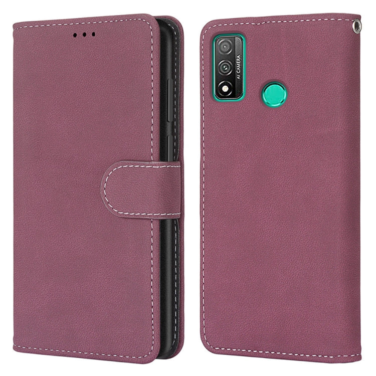 For Huawei P Smart 2020 Retro Frosted Horizontal Flip PU Leather Case with Holder & Card Slots & Wallet & Photo Frame