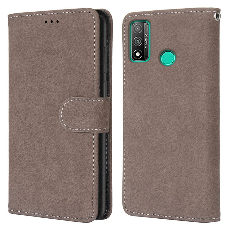 For Huawei P Smart 2020 Retro Frosted Horizontal Flip PU Leather Case with Holder & Card Slots & Wallet & Photo Frame