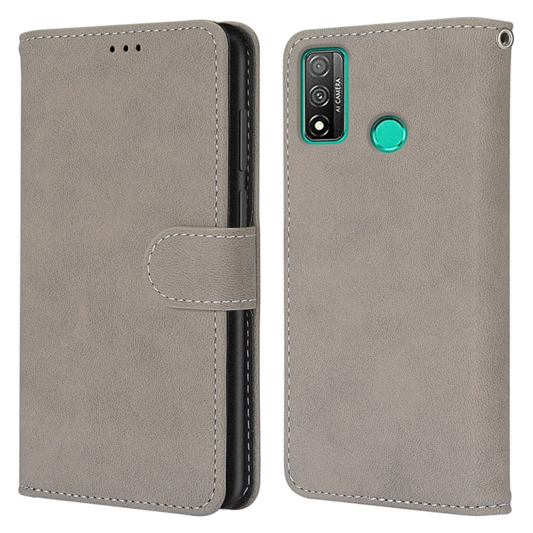 For Huawei P Smart 2020 Retro Frosted Horizontal Flip PU Leather Case with Holder & Card Slots & Wallet & Photo Frame