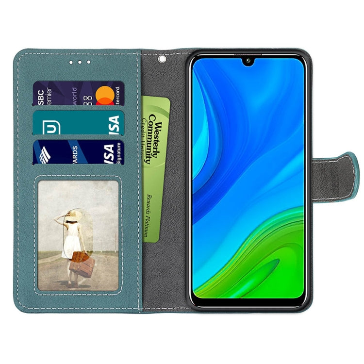 For Huawei P Smart 2020 Retro Frosted Horizontal Flip PU Leather Case with Holder & Card Slots & Wallet & Photo Frame