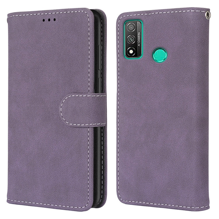 For Huawei P Smart 2020 Retro Frosted Horizontal Flip PU Leather Case with Holder & Card Slots & Wallet & Photo Frame