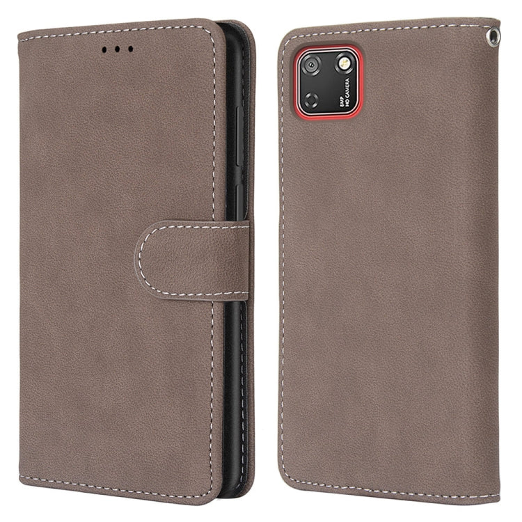 For Huawei Y5p / Honor 9S Retro Frosted Horizontal Flip PU Leather Case with Holder & Card Slots & Wallet & Photo Frame