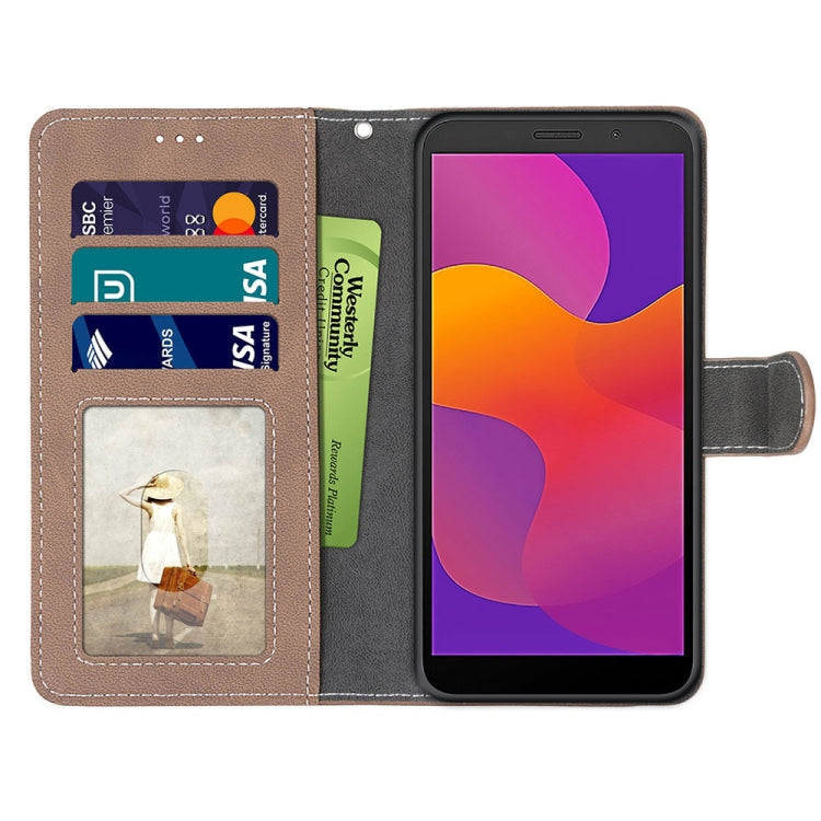 For Huawei Y5p / Honor 9S Retro Frosted Horizontal Flip PU Leather Case with Holder & Card Slots & Wallet & Photo Frame