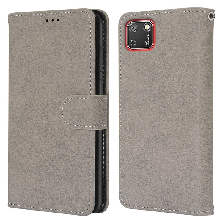 For Huawei Y5p / Honor 9S Retro Frosted Horizontal Flip PU Leather Case with Holder & Card Slots & Wallet & Photo Frame