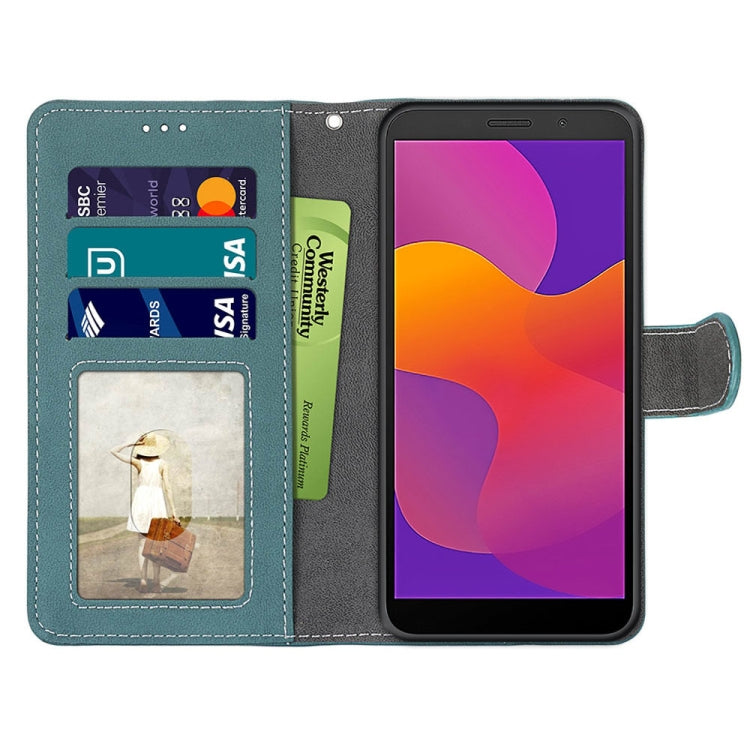 For Huawei Y5p / Honor 9S Retro Frosted Horizontal Flip PU Leather Case with Holder & Card Slots & Wallet & Photo Frame