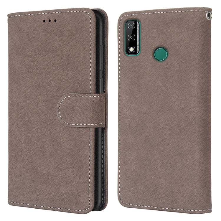 For Huawei Y8s Retro Frosted Horizontal Flip PU Leather Case with Holder & Card Slots & Wallet & Photo Frame