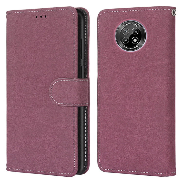 For Huawei Enjoy 20 Plus Retro Frosted Horizontal Flip PU Leather Case with Holder & Card Slots & Wallet & Photo Frame