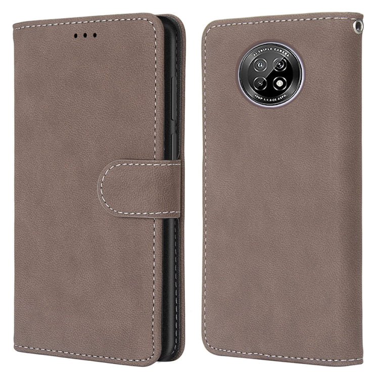 For Huawei Enjoy 20 Plus Retro Frosted Horizontal Flip PU Leather Case with Holder & Card Slots & Wallet & Photo Frame