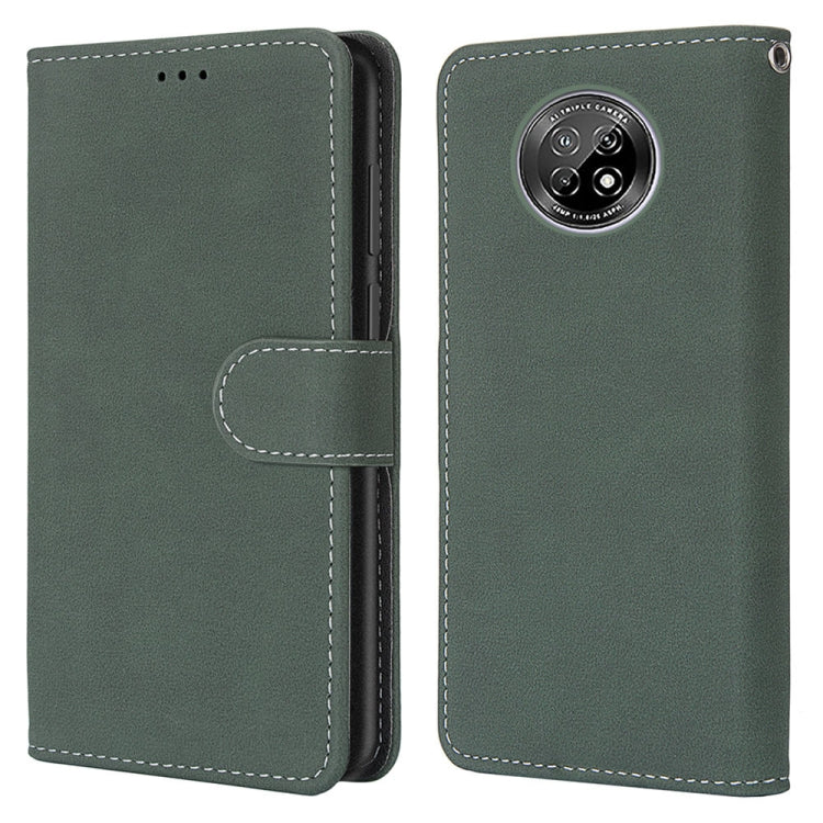 For Huawei Enjoy 20 Plus Retro Frosted Horizontal Flip PU Leather Case with Holder & Card Slots & Wallet & Photo Frame