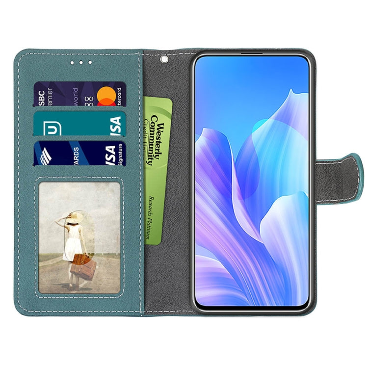 For Huawei Enjoy 20 Plus Retro Frosted Horizontal Flip PU Leather Case with Holder & Card Slots & Wallet & Photo Frame