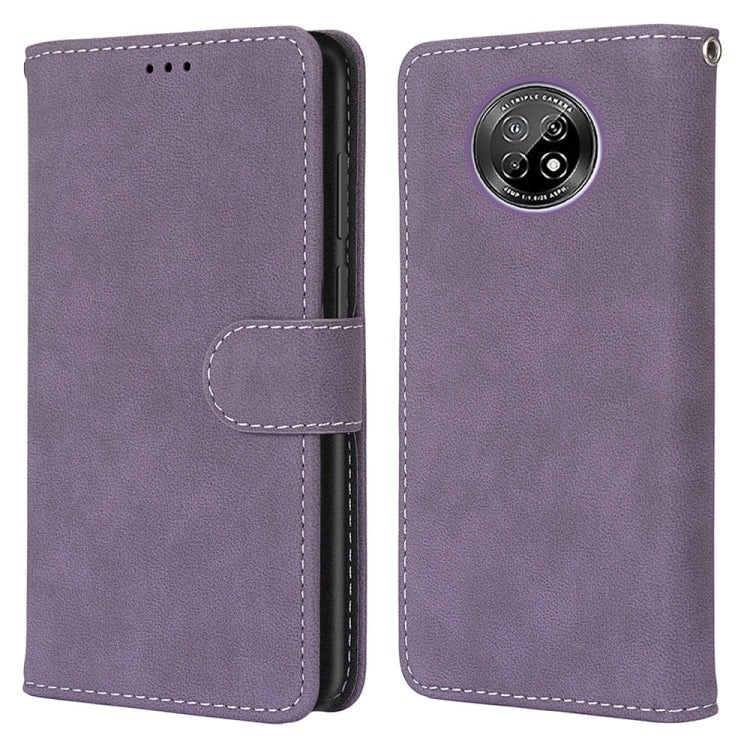 For Huawei Enjoy 20 Plus Retro Frosted Horizontal Flip PU Leather Case with Holder & Card Slots & Wallet & Photo Frame
