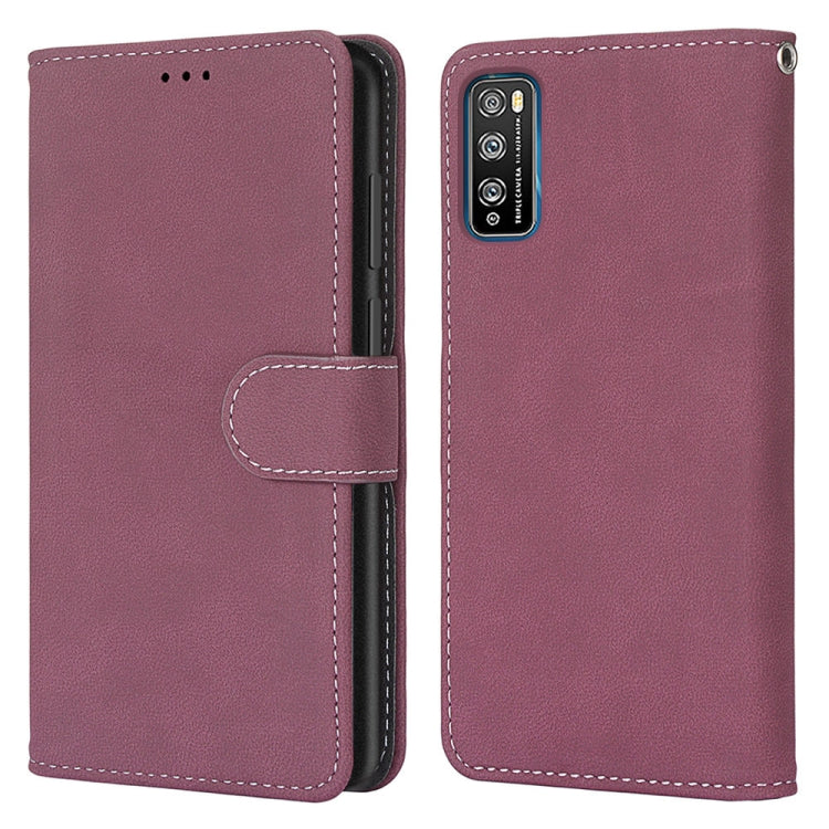 For Huawei Enjoy Z / Enjoy 20 Pro Retro Frosted Horizontal Flip PU Leather Case with Holder & Card Slots & Wallet & Photo Frame