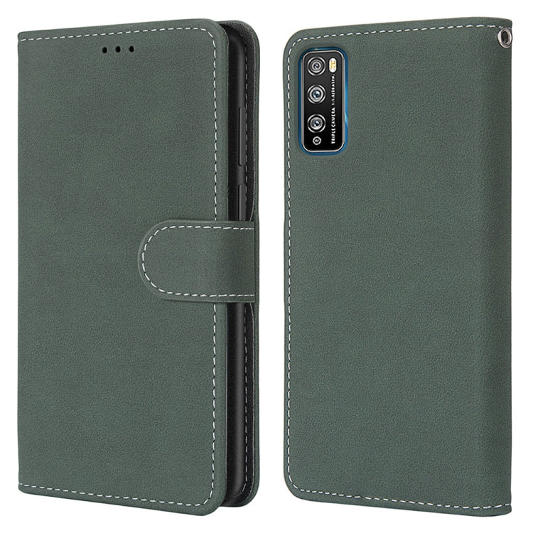 For Huawei Enjoy Z / Enjoy 20 Pro Retro Frosted Horizontal Flip PU Leather Case with Holder & Card Slots & Wallet & Photo Frame