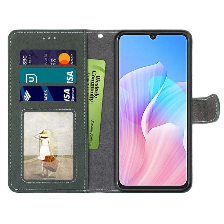 For Huawei Enjoy Z / Enjoy 20 Pro Retro Frosted Horizontal Flip PU Leather Case with Holder & Card Slots & Wallet & Photo Frame