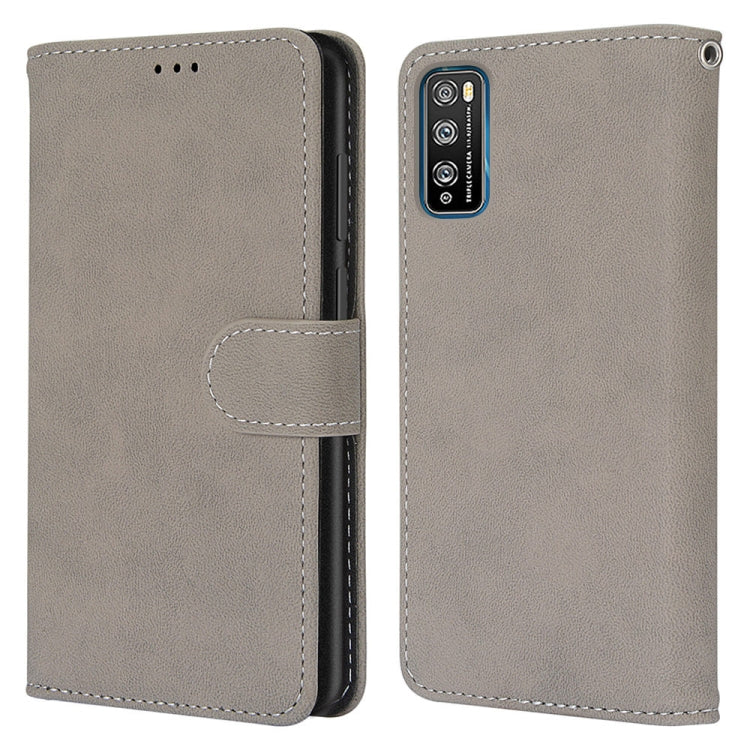 For Huawei Enjoy Z / Enjoy 20 Pro Retro Frosted Horizontal Flip PU Leather Case with Holder & Card Slots & Wallet & Photo Frame