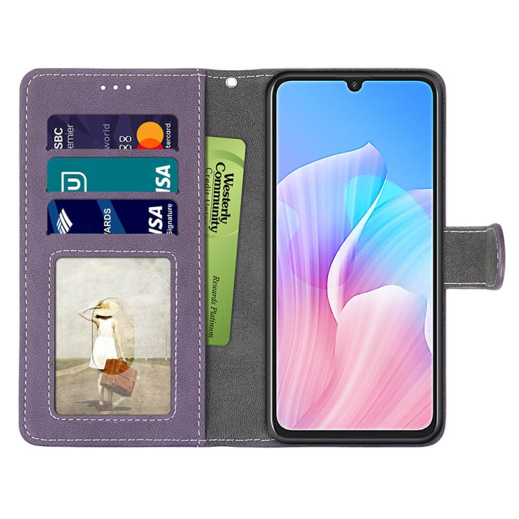 For Huawei Enjoy Z / Enjoy 20 Pro Retro Frosted Horizontal Flip PU Leather Case with Holder & Card Slots & Wallet & Photo Frame