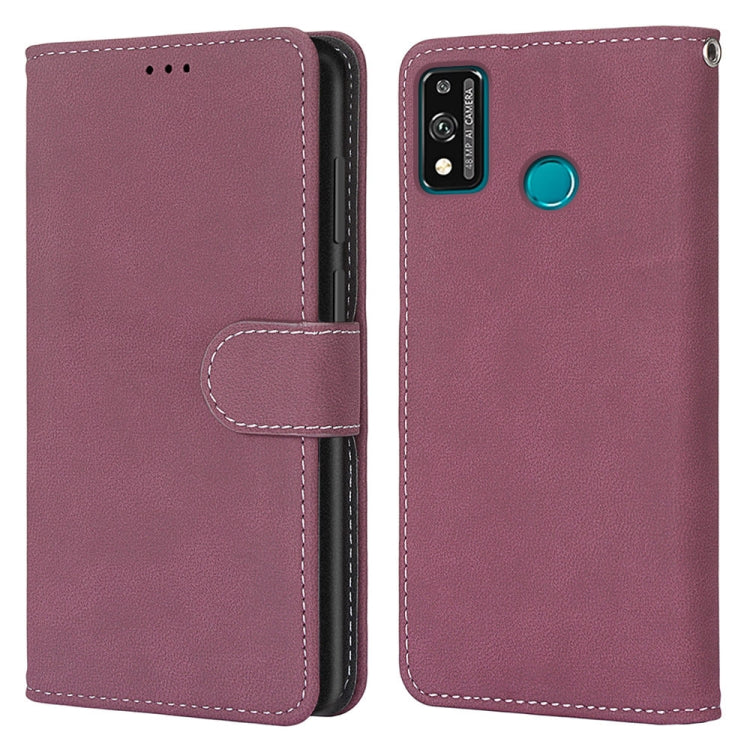 For Huawei Honor 9X Lite Retro Frosted Horizontal Flip PU Leather Case with Holder & Card Slots & Wallet & Photo Frame