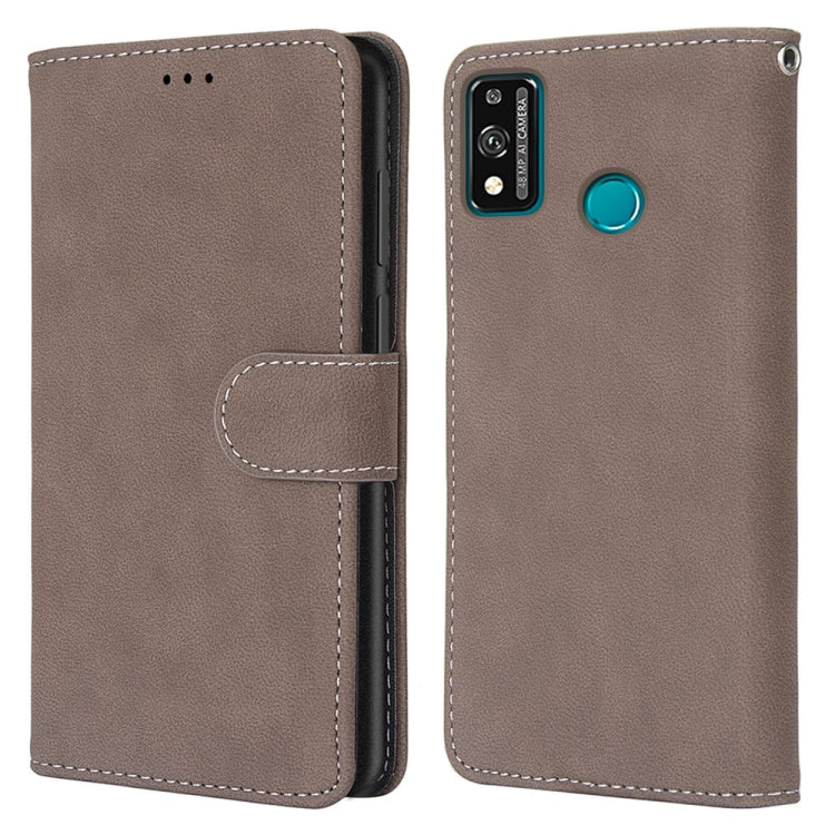 For Huawei Honor 9X Lite Retro Frosted Horizontal Flip PU Leather Case with Holder & Card Slots & Wallet & Photo Frame