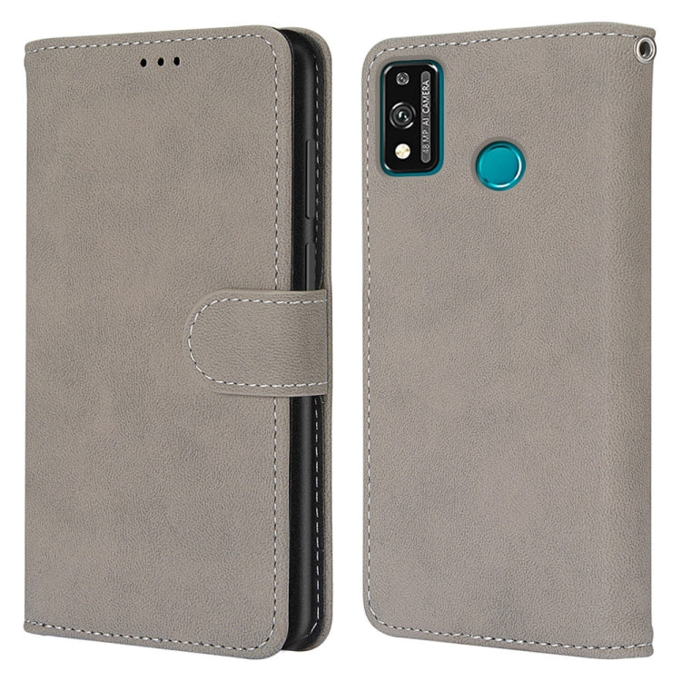 For Huawei Honor 9X Lite Retro Frosted Horizontal Flip PU Leather Case with Holder & Card Slots & Wallet & Photo Frame