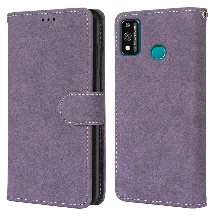 For Huawei Honor 9X Lite Retro Frosted Horizontal Flip PU Leather Case with Holder & Card Slots & Wallet & Photo Frame