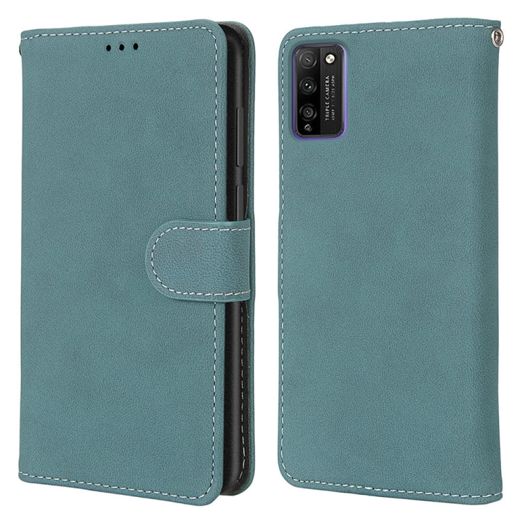For Huawei Honor 30 Lite Retro Frosted Horizontal Flip PU Leather Case with Holder & Card Slots & Wallet & Photo Frame