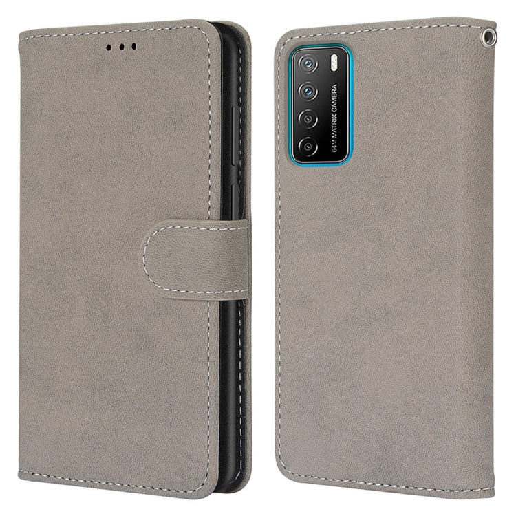 For Huawei Honor Play4 Retro Frosted Horizontal Flip PU Leather Case with Holder & Card Slots & Wallet & Photo Frame