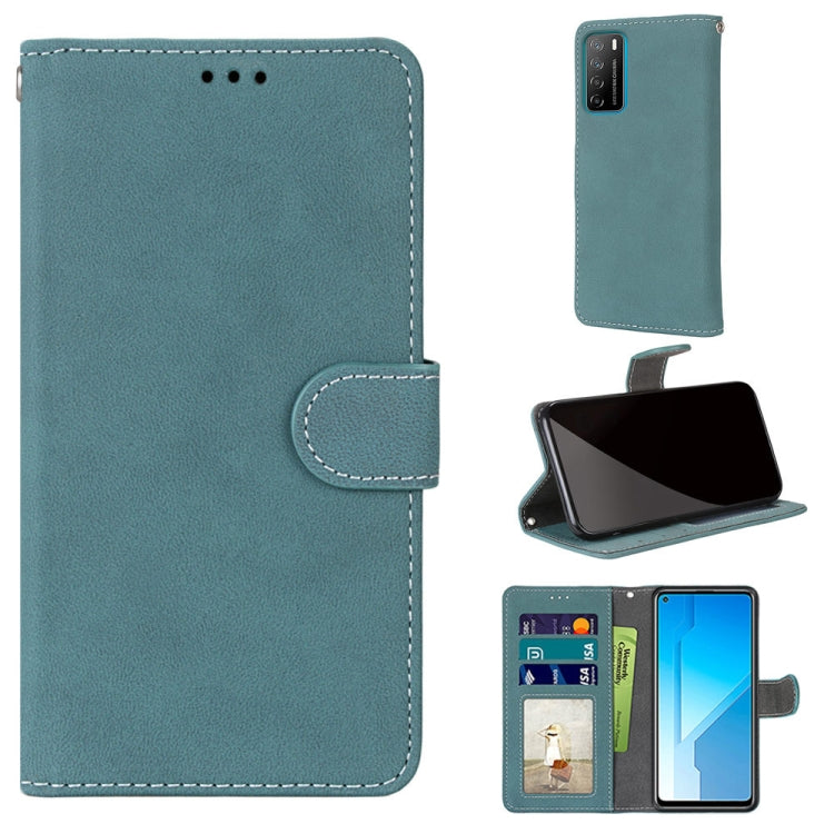 For Huawei Honor Play4 Retro Frosted Horizontal Flip PU Leather Case with Holder & Card Slots & Wallet & Photo Frame